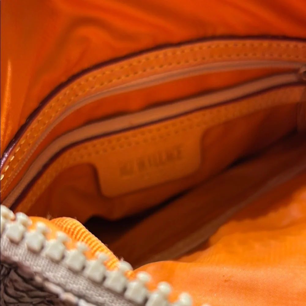 MZ Wallace Pattern Quilted Messenger Bag with Softened Metallic Sheen - Picture 4 of 9